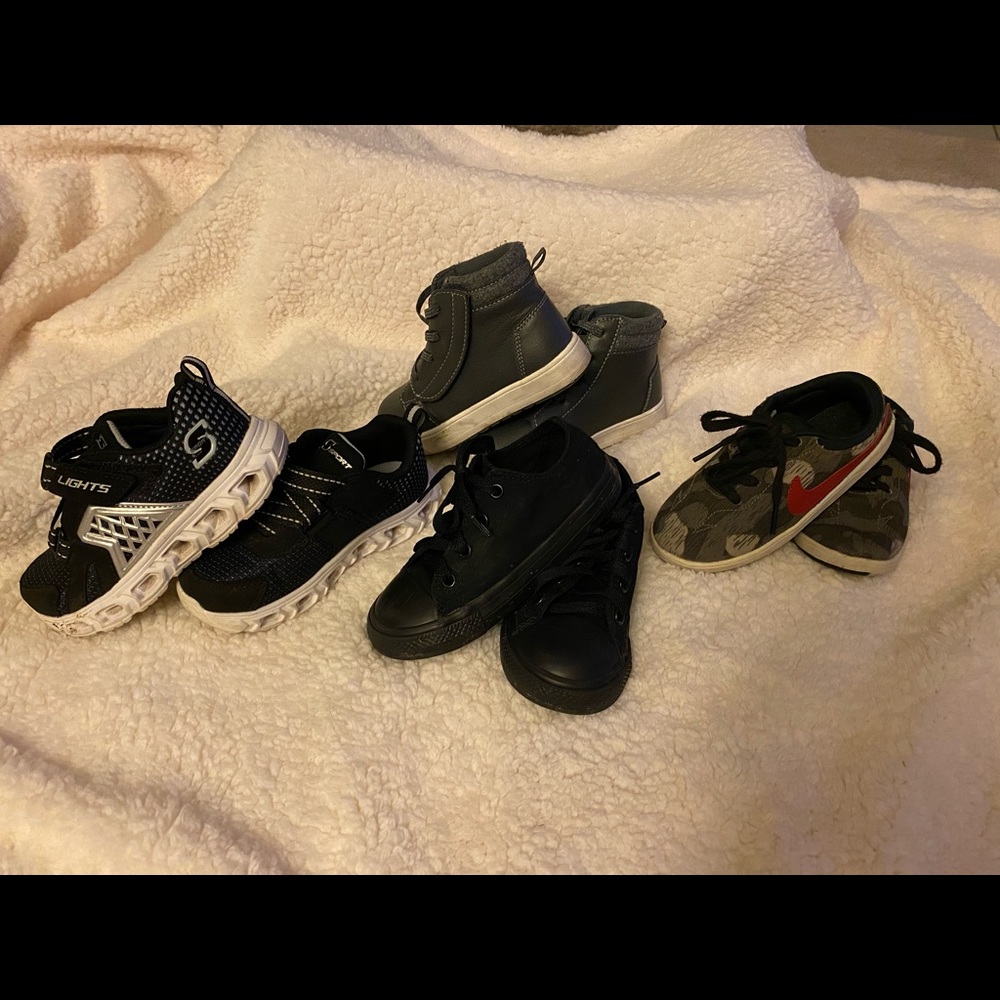 BUNDLE 4 PAIR SIZE 9 TODDLER SHOES